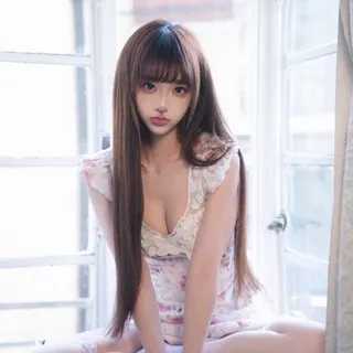 可爱的精神小妹