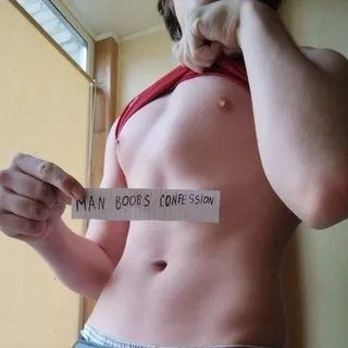 MAN BOOBS CONFESSION