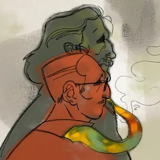 Disco Elysium sketch zine