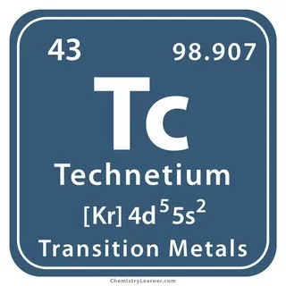 Technetium как элемент таблицы Менделеева