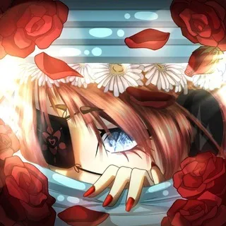 Gacha Red Rose