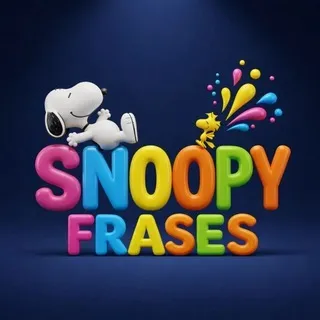 ♪🌺 Snoopy Frases