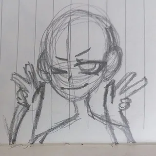 Ирис с карандашом📝